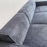 Cantidad mínima de pedido sofá comprimido al vacío moderno Rosa sofá comprimido moderno de mediados de siglo en caja
Sala de estar