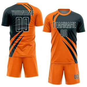 Custom Soccer Jersey Shorts Set Modern Fit Men's Athletic Team Uniform Performance Fabric Manufacturing Service - Product Image 1
