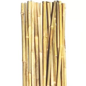 Palo de bambú para materias primas de jardín para hacer soporte de flores, para plantar y decorar 270cm 24/26mm - Product Image 5