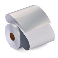 Étiquette adhésive cosmétique en PET argent mat imperméable et résistante à l'huile imprimable au laser pour Konica Acurrio 230 personnalisable