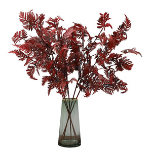 O-X0206 Fleurs De Mariage Faux Herbe Plantes Artificielle <span class=keywords><strong>Fougère</strong></span> Feuilles <span class=keywords><strong>D</strong></span>'<span class=keywords><strong>ornement</strong></span> Artificielle Verdure laisse Souches Pour la <span class=keywords><strong>D</strong></span>écoration De Mariage - Product Image 1