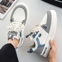 Chaussures de sport décontractées pour hommes en cuir PU à semelle EVA, légères et confortables, idéales pour le skateboard – Vente chaude