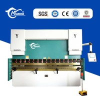 Plegadora CNC HUAXIA 40T 1000mm, Prensa Hidráulica Servoeléctrica, Pequeño Equipo Industrial para Doblado de Metales
