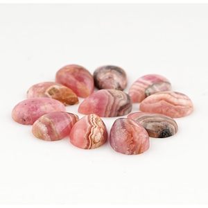 YASHEE - Gemas Naturales de Rodocrosita en Forma de Pera, Color Rosa Pulido, para Joyería, Manualidades, Decoración del Hogar, Unisex, Adulto, 10 Piezas - Product Image 2