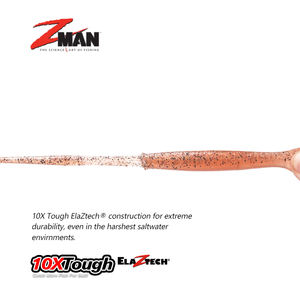 <span class=keywords><strong>ZMAN</strong></span> perfumada 10,2 cm biónico de atraer T cola doble tenedor cola cebo Artificial 5 unids/bolsa Original de EE. UU. - Product Image 5