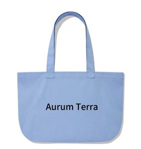 Custom Print Reusable Medium Size Heavy Duty Cotton Canvas Tote <b>Bag</b> Supermarket Shopping Tote Fashionable Larger Fold for <b>Gifts</b> - Product Image 4