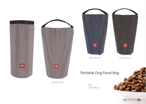 रास Peppy बड्डी पालतू सामान निविड़ अंधकार बड़ी क्षमता पोर्टेबल कुत्ते के भोजन के बैग - Product Image 2