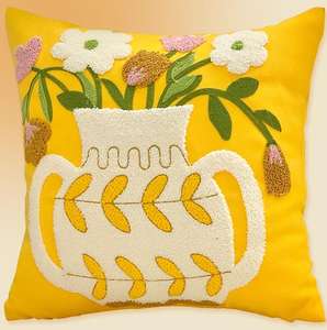 Funda de Cojín con Diseño Original de Estilo Natural Fruta Flora, Funda de Almohada con Bordado Decorativo para Casa, Proveedor - Product Image 2