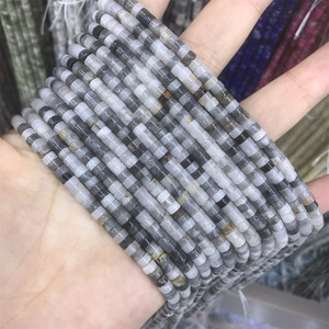 Cuentas <span class=keywords><strong>de</strong></span> Piedra Rondelle <span class=keywords><strong>de</strong></span> 2x4mm al por Mayor, Cuentas <span class=keywords><strong>de</strong></span> Gemas Sueltas Baratas, Amazonita, <span class=keywords><strong>Ojo</strong></span> <span class=keywords><strong>de</strong></span> Tigre para la Fabricación <span class=keywords><strong>de</strong></span> Joyas - Product Image 3