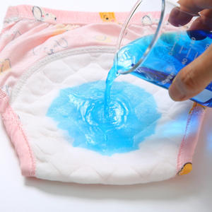 Pantalon de <span class=keywords><strong>couche</strong></span> en tissu pour enfants Formation de bébé et <span class=keywords><strong>couche</strong></span> de toilette <span class=keywords><strong>lavable</strong></span> avec du coton écologique pour l'apprentissage et le confort - Product Image 3