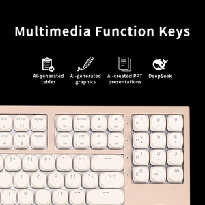 2026 New Design Full Size <b>Keyboard</b> USB Type-C Interface Factory OEM Stock 102 Keys Wireless Mechanical <b>Keyboard</b> - Product Image 6