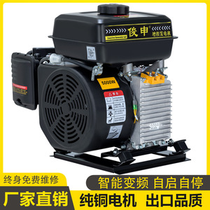 Generador de Gasolina de 5000W 48V con Controlador Integrado y Arranque por Retroceso para Extensor de Autonomía de Vehículos Eléctricos - Product Image 5