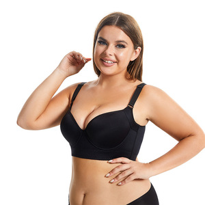 Ropa interior de gran calidad para mujer, sujetador con aros grandes, talla grande, venta al por mayor - Product Image 2