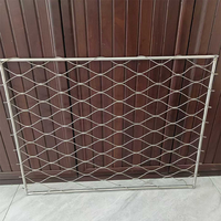 Filet en treillis métallique en acier inoxydable, maille de câble flexible sur mesure pour la protection contre les chutes en atrium