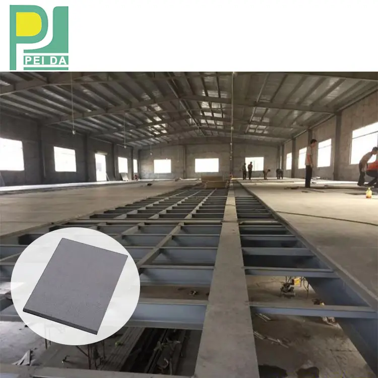 Inşaat malzemesi Placa De Fibrocemento Fiber çimento panel zemin