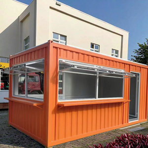 Contenedor <span class=keywords><strong>Tienda</strong></span> Minorista Prefabricado de 40 Pies Estilo Heladería Moderna Xinheng Casas Contenedor con Estilo - Product Image 2