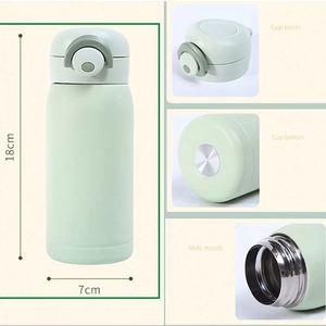 Coffrets Cadeaux Tendance 2025 Personnalisés pour la Fête des Pères : Parapluie, Tasse Isotherme, Mini Ventilateur Vert Rose – Élégance Vinyle Minuit - Product Image 4