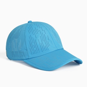 Summer Laser Perforated Breathable Quick Dry Baseball <b>Cap</b> for <b>Women</b> Men Lightweight Embroidered Sun Protection Sports Casual Hat - Product Image 3