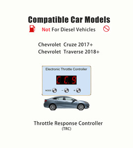Contrôleur de réponse du gaz universel Plug & Play pour Chevrolet Cruze 2017+ Traverse <span class=keywords><strong>2018</strong></span>+ Booster électronique du gaz 9 Drive - Product Image 2