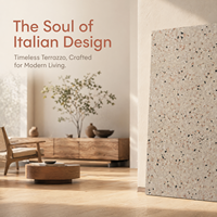Dalles de terrazzo artificiel épaisses, revêtement de sol en terrazzo sur mesure, design moderne, carreaux de terrazzo pour hôtels et centres commerciaux
