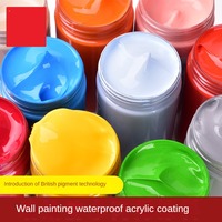 Mur imperméable de grande capacité de 500ml, peinture acrylique créative peinte à la main, Diy bricolage, offre spéciale