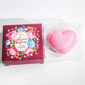 <span class=keywords><strong>Savon</strong></span> artisanal à l'huile essentielle en forme de cœur pour soins intimes, nettoyant doux pour l'hygiène personnelle, barre nourrissante naturelle pour les soins de la peau - Product Image 1