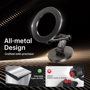 Soporte Magnético para Teléfono de Coche con Logotipo Personalizado OEM, Totalmente Metálico, 3 Ejes, 360° °   Rotación, Empaque Personalizado de Marca Privada para su Marca - Product Image 6