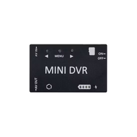 Perekam Video Audio DVR Mini FPV Mendukung Kartu TF AV In/Out untuk Drone Balap FPV Model RC