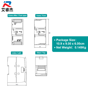 Module de sortie analogique 2AO 14 bits SIMATIC S7-1200 SM1232 6ES7232-4HB32-0XB0 de marque SIEMENS, neuf et d'origine, pour PLC - Product Image 2