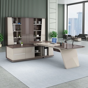 <span class=keywords><strong>Escritorio</strong></span> de Vidrio de Lujo, Muebles de Oficina Modernos, Mesa de Oficina Ejecutiva <span class=keywords><strong>en</strong></span> Forma de <span class=keywords><strong>L</strong></span>, Escritorios de Oficina, Travail De Bureau - Product Image 3