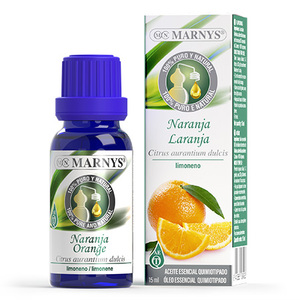 Olio essenziale per aromaterapia all'arancia Marnys 15 ml Puro naturale Citrus Aurantium Dulcis Limonene per casa e ufficio - Product Image 1