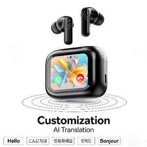 Ergonomic Wireless Earbuds with ANC 5.4 IPX4 Sweatproof Stereo Headphones Low Latency <strong>for</strong> Running - Product Image 3