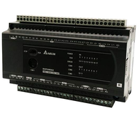 Controlador Lógico Programable Industrial Original Delta DVP22EX300T PLC de 22 Puntos con Salida de Transistor NPN Serie DVP EX3