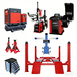 Equipo de Taller de Reparación de Automóviles, Cambiador de Neumáticos Automático, Balanceador de Ruedas, Elevador de 4 Postes, Alineador de Ruedas, Compresor de Aire SHINELY - Product Image 1