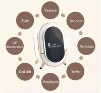 Dispositivo de Análisis de Piel con IA para Salón, con Simulación de Manchas UV y Envejecimiento Futuro, y Nube de Datos de por Vida