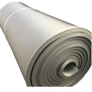 flexible elastomeric black rubber foam insulation roll sheet insulation for HVAC and aircondition