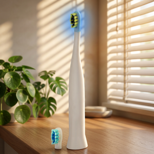 Personalized <b>Electric</b> Toothbrush Home Use Sonic Toothbrush Blue LED Gentle Bristles Smart Timer & Whitening Boost Tech - Product Image 3