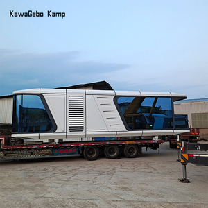 Casa Capsula Spaziale di Lusso Kawagebo Kamp da 11.5m, Prefabbricata, Arredata e Moderna per Esterni a Uso Commerciale, con 2 Camere da Letto e Cucina - Product Image 3