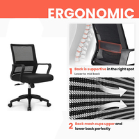 Chaises de bureau ergonomique et pivotante en maille, blanc, accessoires de Table pour tre, prix pas cher, offre spéciale