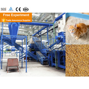 Línea de Producción Automatizada de Arena para Gatos en Bentonita, Equipo para Fabricar Arena para Gatos de Almidón de Maíz con Bajo Contenido de Polvo - Product Image 3