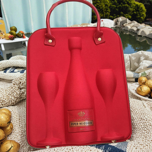 Tùy chỉnh EVA bảo vệ ly rượu vang Mang trường hợp quà tặng cho chai rượu vang - Product Image 5