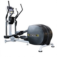 Elliptique électrique intelligent de qualité professionnelle, silencieux, résistance réglable avec écran LCD pour l'entraînement physique