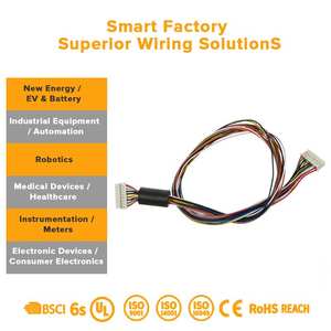 Kabel Kontrol Industri Universal 6-Pin PBT Lengkap dengan Panel Kontrol PLC, Ballast Jaringan, dan Kabel Harness Mesin Industri - Product Image 3