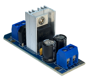 5V LM7805 โมดูลควบคุมแรงดันไฟฟ้า AC DC อินพุตบอร์ดจ่ายไฟ 0.5A เอาต์พุตคงที่สำหรับอาร์ดูโน่ ดีไอวายโครงการอิเล็กทรอนิกส์ - Product Image 4