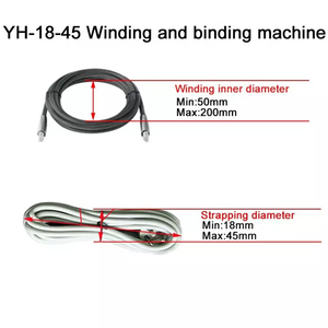 YH1845 Winding <b>Binding</b> <b>Machine</b> for Cable Wire Coil Bundle Tying Bread Candy Bag Closure Packaging Equipment Automatic - Product Image 3