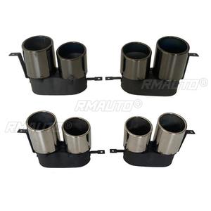 Kit de Silenciador de Escape Trasero de Acero Inoxidable para BMW Serie 3 G20 G28 2020-2022, Pieza de Modificación del Revestimiento del Escape Trasero - Product Image 3