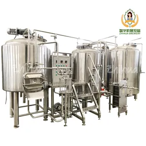 500L cerveja cervejaria equipamentos de aço inoxidável cervejaria equipamentos com mash tun