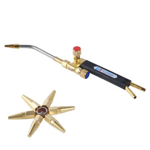 Antorcha de Soldadura Yamada Estilo Japonés, Acetileno, Recubierta de Cobre, Interruptor Único WQ002 - Product Image 4