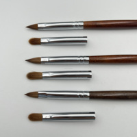 Pinceau à ongles en acrylique pour la sculpture de fleurs et de feuilles en 3D, design pointu, fabrication sur mesure en gros