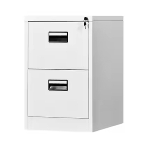 Nhỏ dọc 2 ngăn kéo thép Tủ hồ sơ với chìa khóa lõm xử lý câm trượt tải mạnh mẽ cho bệnh viện - Product Image 2